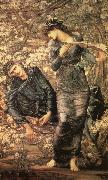 Sir Edward Coley Burne-Jones, The Beguiling of Merlin